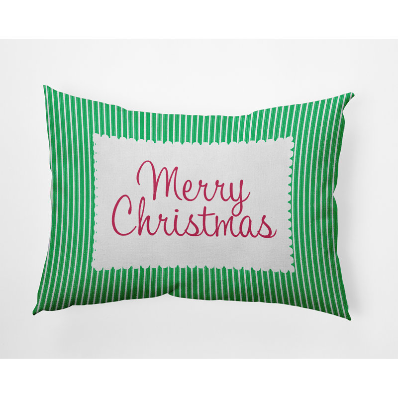 Reversible Throw Pillow, 14" x 20", Rectangular