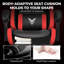 GTPLAYER Adjustable Faux Leather Swiveling PC & Racing Game Chair-126344838