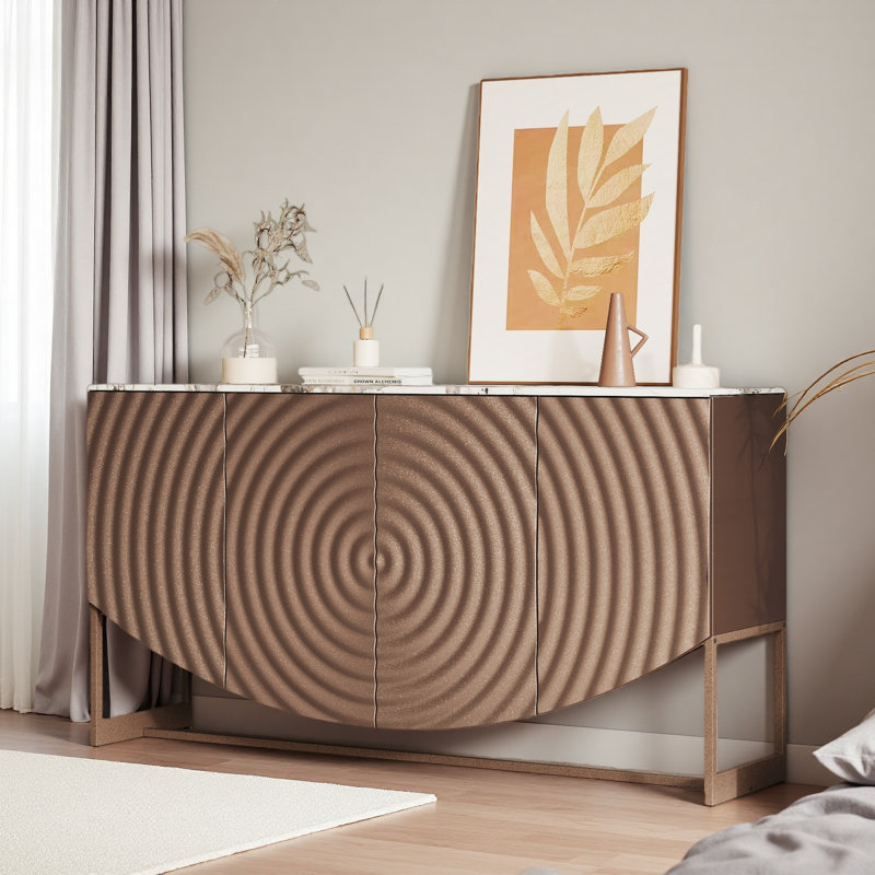 63''W * 33'' H Sideboard With Adjustable Shelves