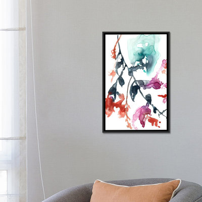 « hanging fuchsia i », reproduction sur toile