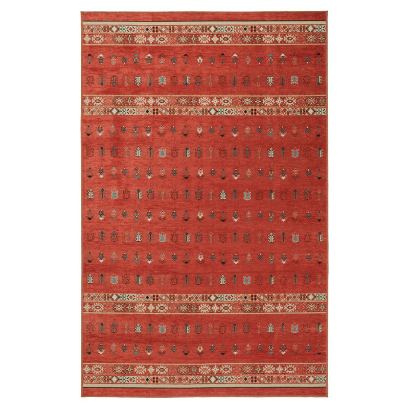 Forest Slim Washable Rug, Rectangle 5'3" x 7'10"