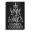 «Shower Together» par Fearful Made Creations, art mural en métal, 24 po x 36 po-2146795949