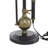 Aluminum Metal Pulley Black Table Lamp