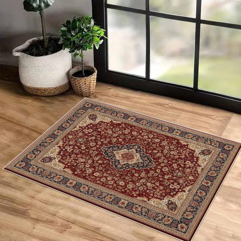Oriental Pattern Area Rug, Soft And Lightweight, Suitable For All Seasons, Easy To Maintain And Easy To Clean, Machine Washable Carpet Floor Mat, Suitable For Living Room, Bedroom, Dining Room, Hallway, Balcony, Room Decor, Home Decor, Outdoor Decor