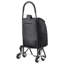 Chariot pliable 36L avec sac de rangement 6 roues