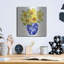 Winston Porter 'Sun Flower Still Life II' by Tim O'Toole, Metal Wall Art, 12"x12"-1248805850