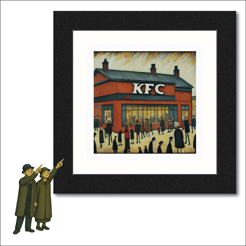 Lowry - Single Picture Frame Print on Giclée