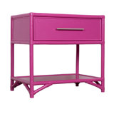 Olivia Collection 1 - Drawer Rattan Nightstand