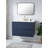 Kama 36 " W Free Standing Wall Mounted 1 Single Vanity Bathroom Vanity With Ceramic Top