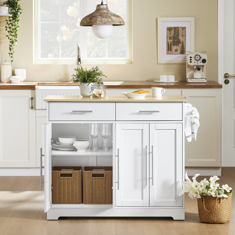 Wood Kitchen Island