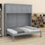 Lit escamotable peu encombrant avec armoire-923932862