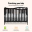 Lit de bébé convertible 5-en-1 Chelsea-15058975