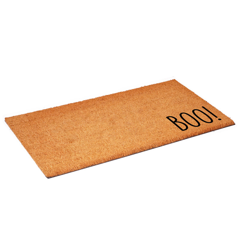 Boo Doormat, 17" W x 29" L