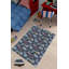 Tapis gris en polyester tissé à la machine Aida-119018861