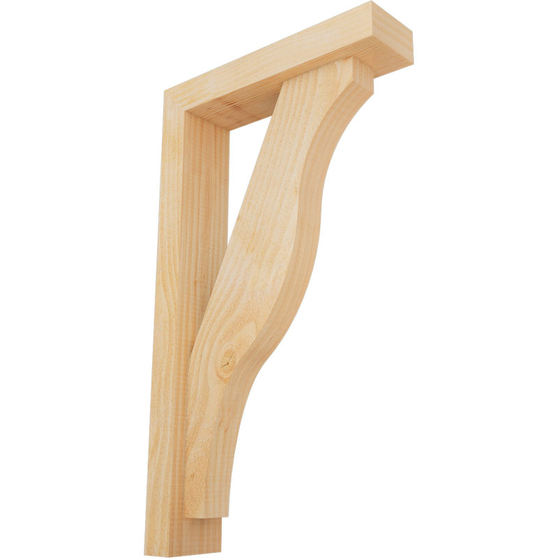 Support Funston Block avec support décalé, 28 x 16, Sapin Douglas de l 4 po (scié brut)