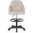 Beige Ergonomic Drafting Chair with Footrest and Lumbar Support, Adjustable Tall Office Chair, High Back Swivel Chair for Home Office & Studio-68261746
