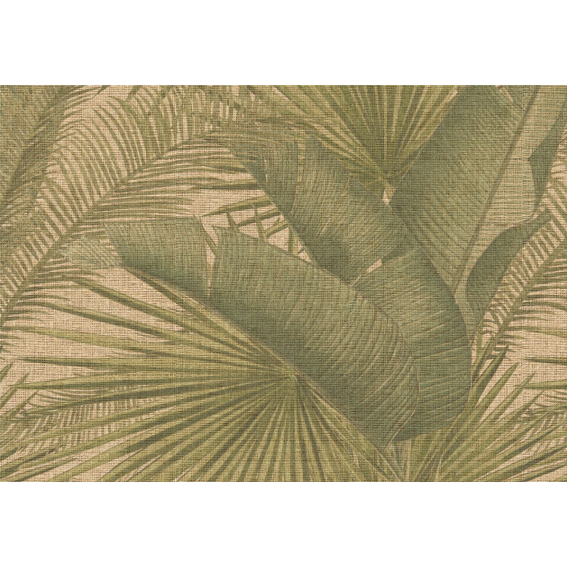 Aliyna Floral Vinyl Machine Printed Area Rug, Rectangle 140 x 200cm