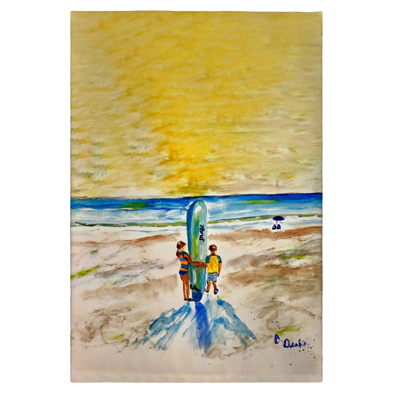 Serviette d'invité Two Surfers