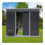 Abri de jardin en métal 6 pi x 8 pi pour l'extérieur