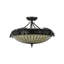 Rustic Lodge 2 - Light Semi Flush Mount