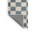 Machine Washable Checkered Beige Area Rug
