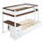 White/Walnut selected