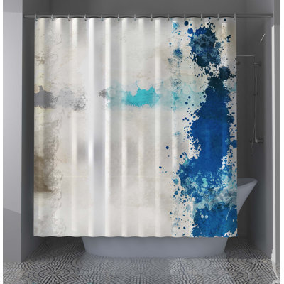 Kimblery Abstract Shower Curtain