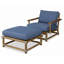 Carrier And Company Outdoor Outdoor Teak Lounge Chair-896063320