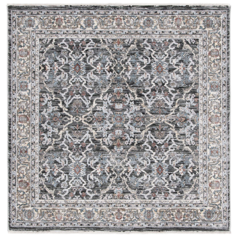 Salot Performance Oriental Rug, Square 4'