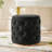 Venus Modern 19"W Tufted Ottoman with Storage and 360-degree Swivel Solid Wood Base-156161926