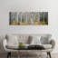 Aspen Trees In A Forest Alberta, Canada by Panoramic Images - Wrapped Canvas Panoramic Print-223938802-167546756