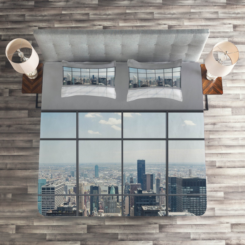 Modern & Contemporary Polyester Coverlet