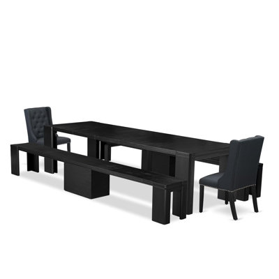Ensemble de table de salle à manger 5 pièces Modern