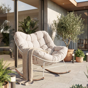 Gifty Powder Coated Steel Outdoor Chair