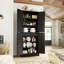 Armoire de rangement 71 po avec 4 tablettes réglables et tiroir-683284634-664144390