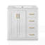 Meuble-lavabo 30 po avec lavabo en céramique-290844809