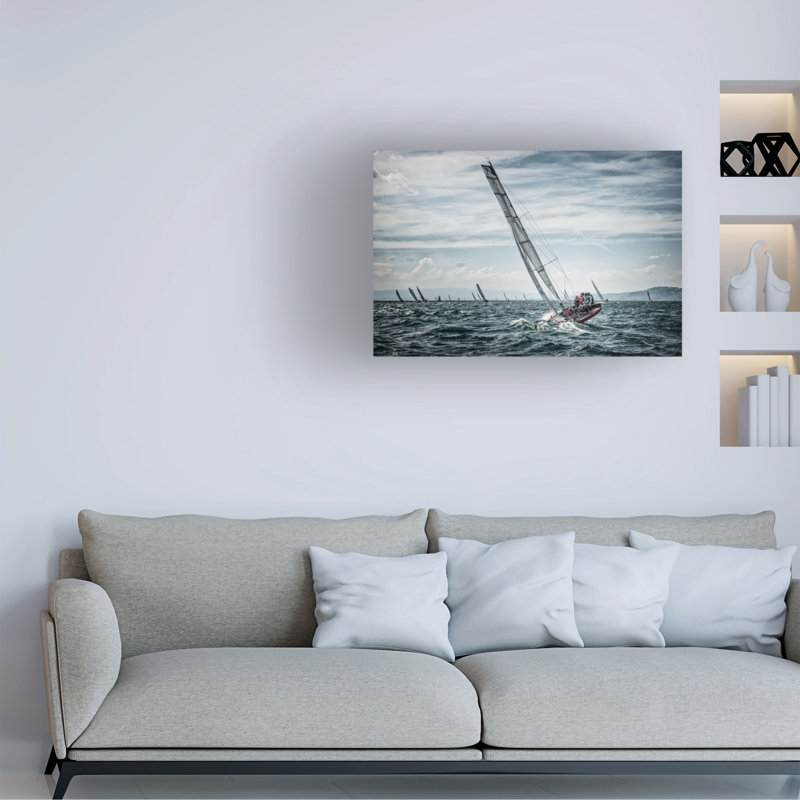 Art sur toile Jose Fangueiro Le Retour, H 12 po x l 19 po