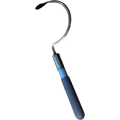Stainless Steel Manual Crevice Weeding Tool With Beech Wood Handle – Sharp Blade For Sidewalk, Patio, And Garden Weed Removal