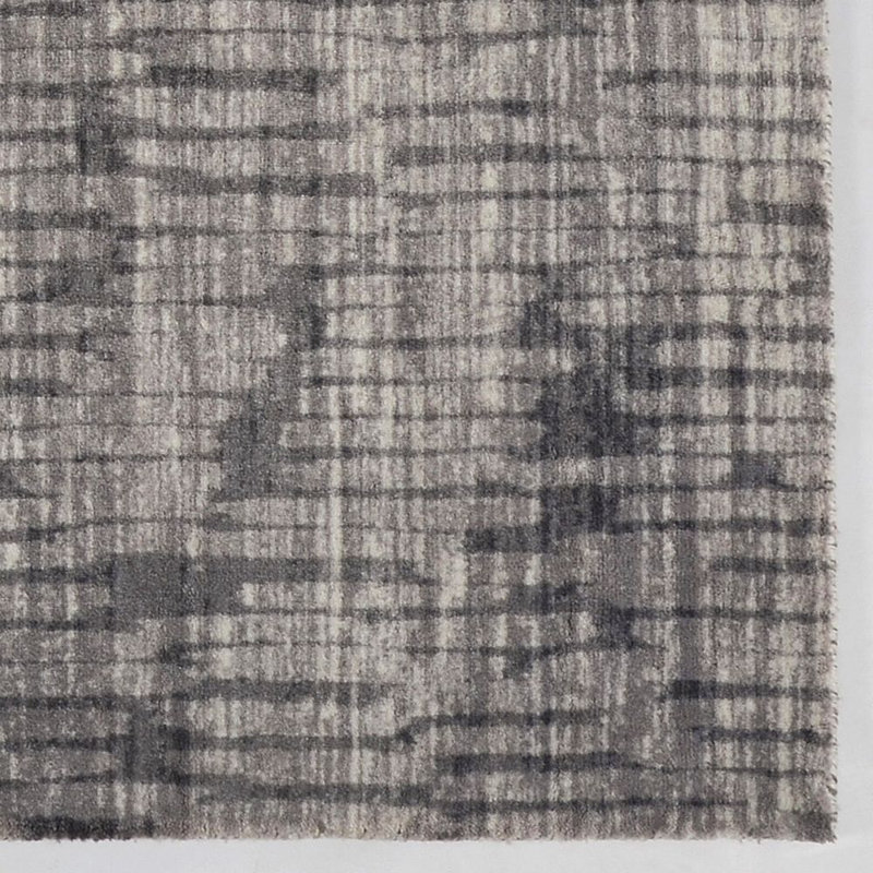 Tapis gris touffeté Labastron, Rectangle 3 pi x 5 pi