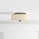 Chantey Linen Flush Mount