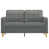 Polyester 100 % gris foncé