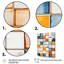 «Earth Tones Color Palette Tiles II», art mural abstrait-787949783-787949760