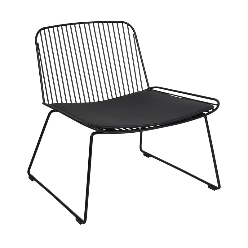 Ankrom 37cm H Side Chair, Black