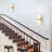 2 Piece Wall Sconce (Gold)