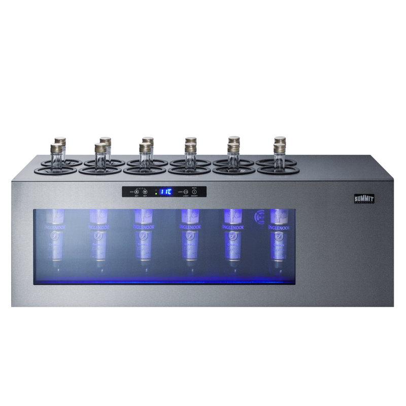 Summit Appliance Single Zone 36'' Freestanding 12 Bottle Wine Refrigerator