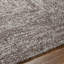 Tapis brun rectangulaire en polyester tissé à plat Rectangle Geathers-749112758