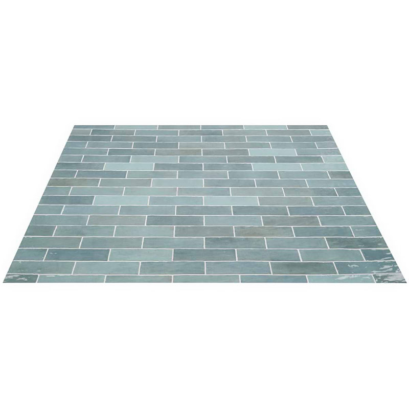 Portmore 3x8 Glazed Ceramic Tile, Turquoise