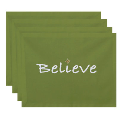 Annica Polyester Abstract Rectangle Placemat