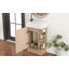 Meuble-lavabo de salle de bain avec lavabo, meuble-lavabo avec tablette, orientation gauche ou droite, naturel-252706299