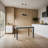 Majidah Solid Wood Base Dining Table-1373029610